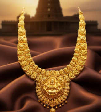 Mahalakshmi Temple Grand Gold Haram