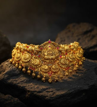 Mahalakshmi Royal Antique Gold Kada