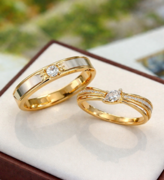 Harmony His & Hers Diamond Ring Set