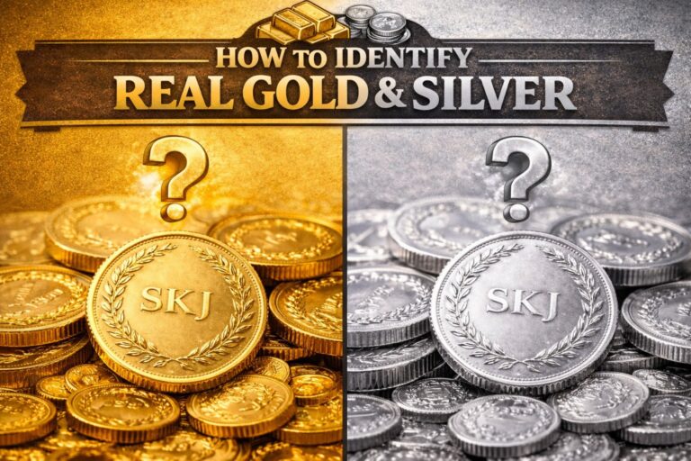 How to Identify Real Gold and Silver